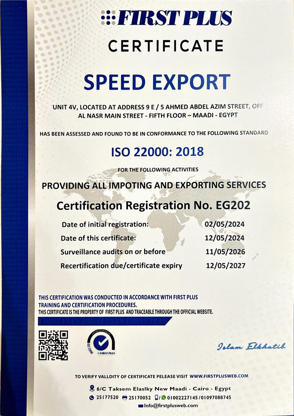 Iso 22000: 2018